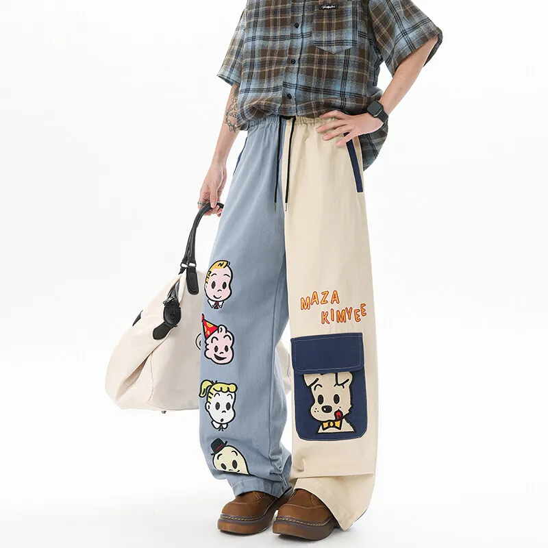 Новые весенние стильные мужские повседневные брюки с эластичной резинкой на