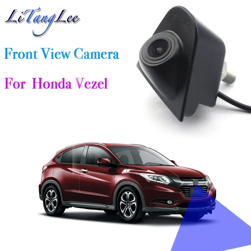 Для Honda Vezel 2013 ~ 2018 автомобильный логотип камера переднего вида ночного видения HD