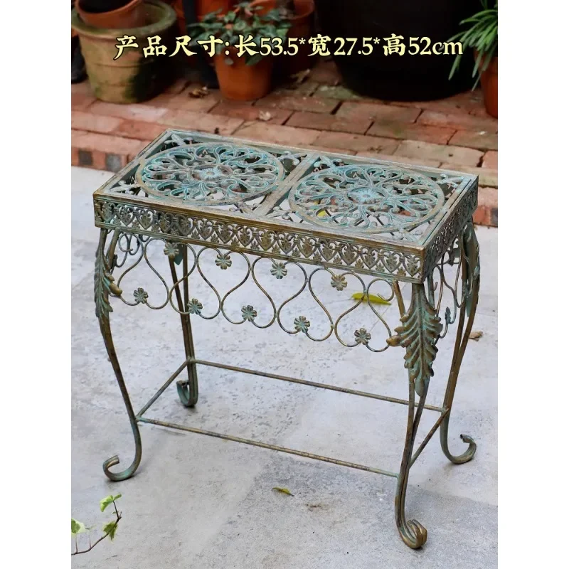 Вертикальная подставка для цветов вертикальная в стиле ретро Чугунный Стол