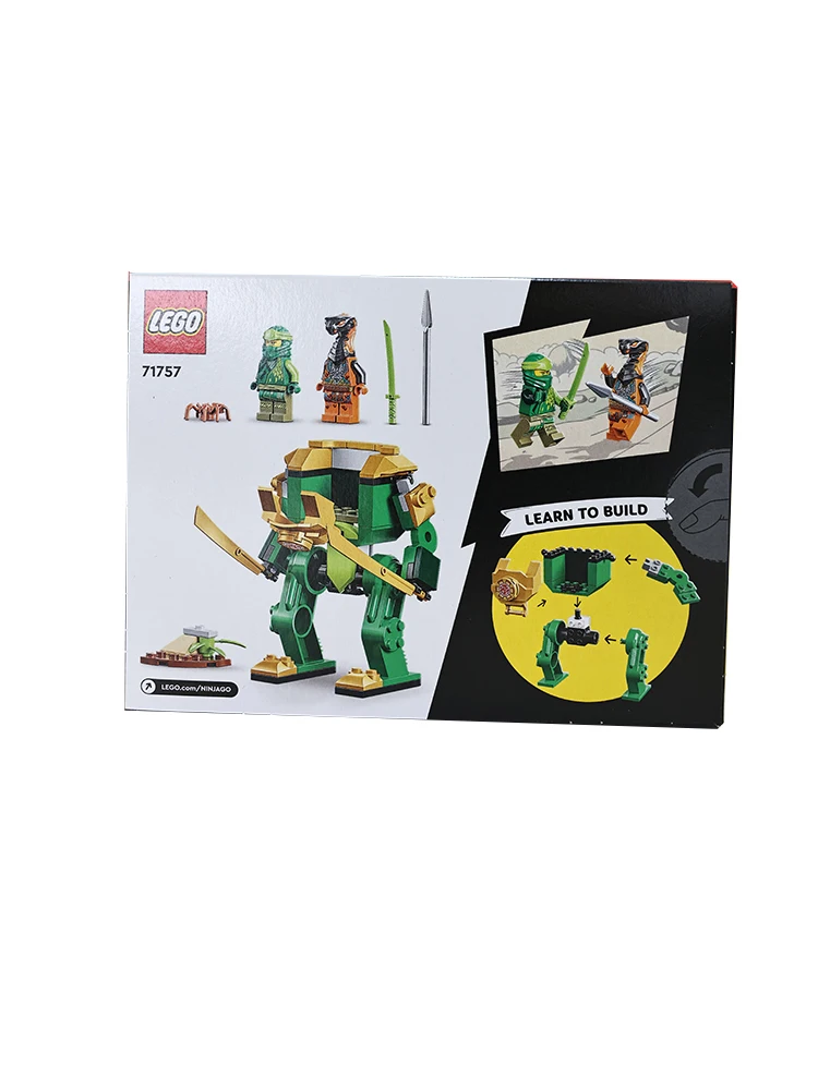 Фигурка LEGO 71757 NINJAGO Lloyd's Ninja Mech Battle фигурка ниндзя игрушка для детей змеи и