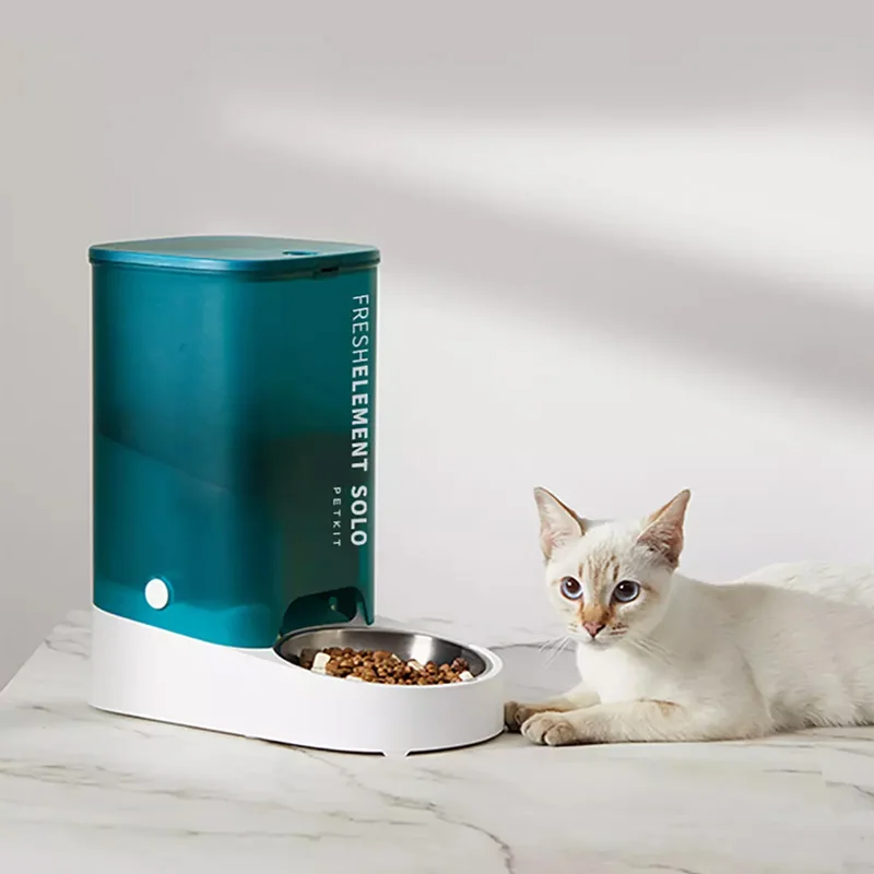 

PETKIT Fresh Element Solo Automatic Pet Feeder, Supports Multiple Food Types, Offers Wi-Fi