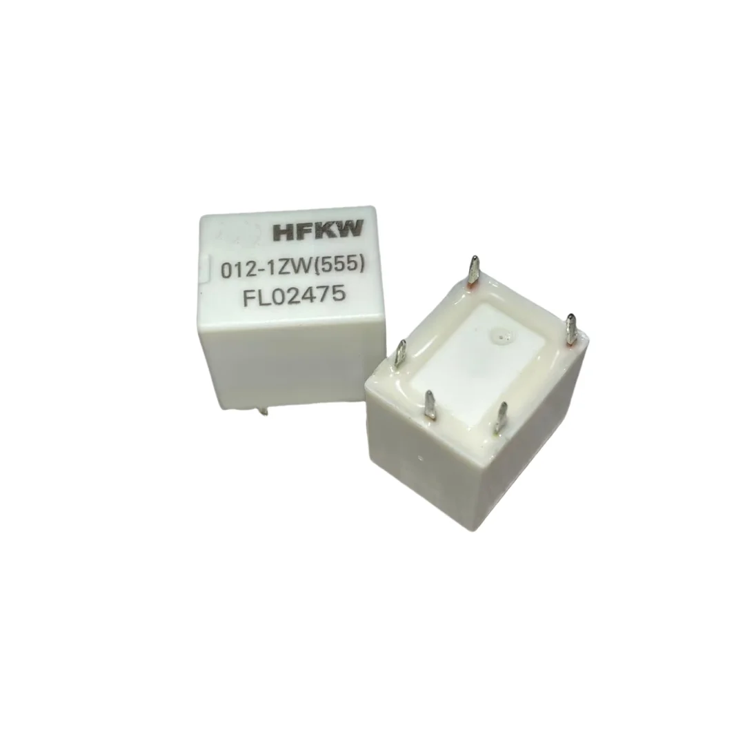 10 HFKW-012-1ZW пс/лот 100% NOVO relé Originais HFKW 012-1ZW 12 В постоянного тока HFKW-024-1ZW 24 012 1ZW 5 контактов
