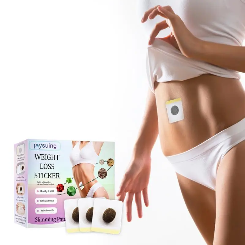 

30 Pcs Slimming Patch Effective Ancient Remedy Healthy Detox Slimming Belly Stickers Natural Herbal Abdomen Waist Sticker For