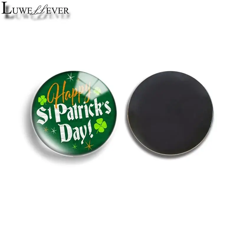 

Круглая Стеклянная Доска 30 мм 35 мм, фотоаксессуары 755 на День Святого Патрика