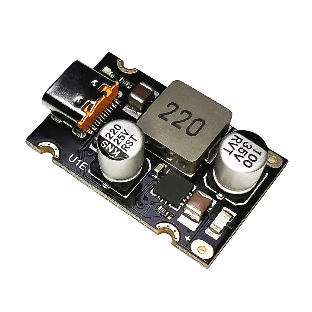 65 Вт, 8 ~ 30 В постоянного тока на USB Тип C PD 3,1 QC3, быстрая зарядка, понижающий модуль питания, быстрая зарядка, адаптер для Arduino