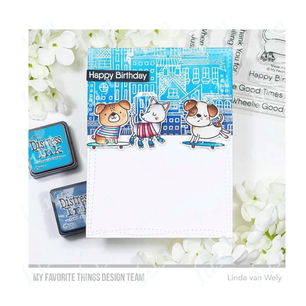 Марка ручной работы Die Sheets дружественная ветряная мельница металлические штампы