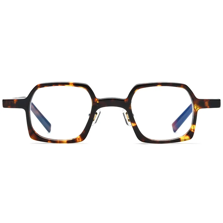 

Vintage Square Acetate Clear Lense Reading Eyeglasses Frames Men Fashion High Quality Myopia Eyewear Prescription Glasses Frame