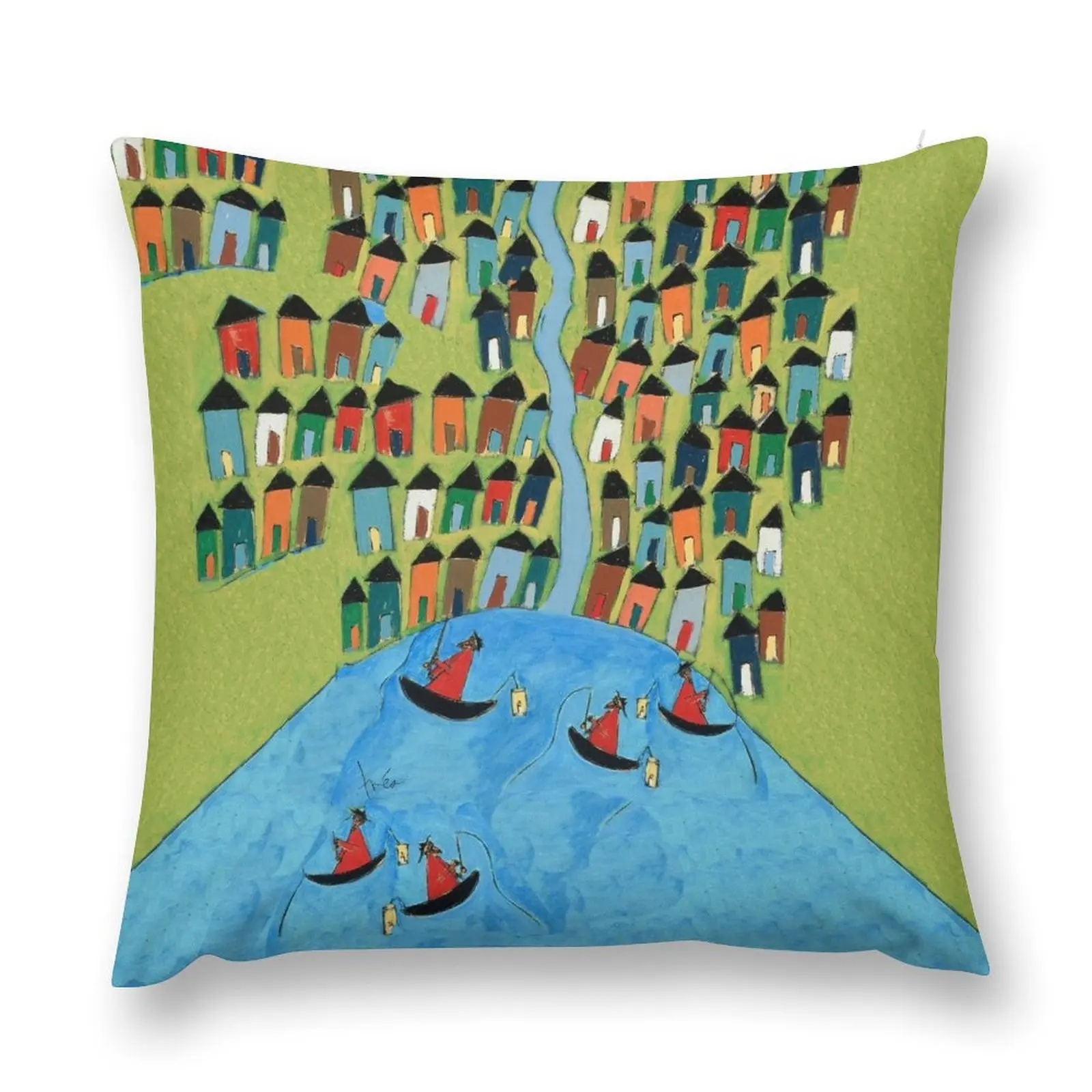 Рыбацкая деревня-Arusha диванная Подушка наволочки подушки для фотографий