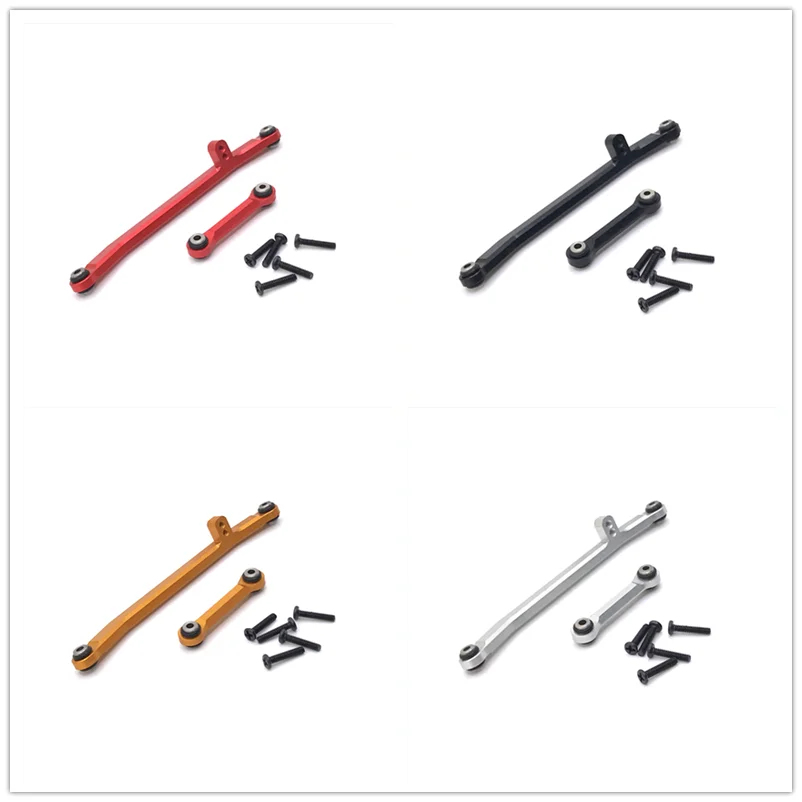 Модификация металла, передняя ось, рулевое соединение для Axial SCX24 90081 4WD, запчасти для радиоуправляемых автомобилей