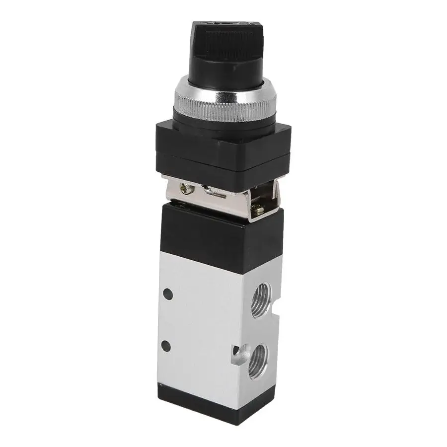 MSV86522-TB 2-Position 5-Way Mechanical Button Valve Switch for Pneumatic System | Обустройство дома