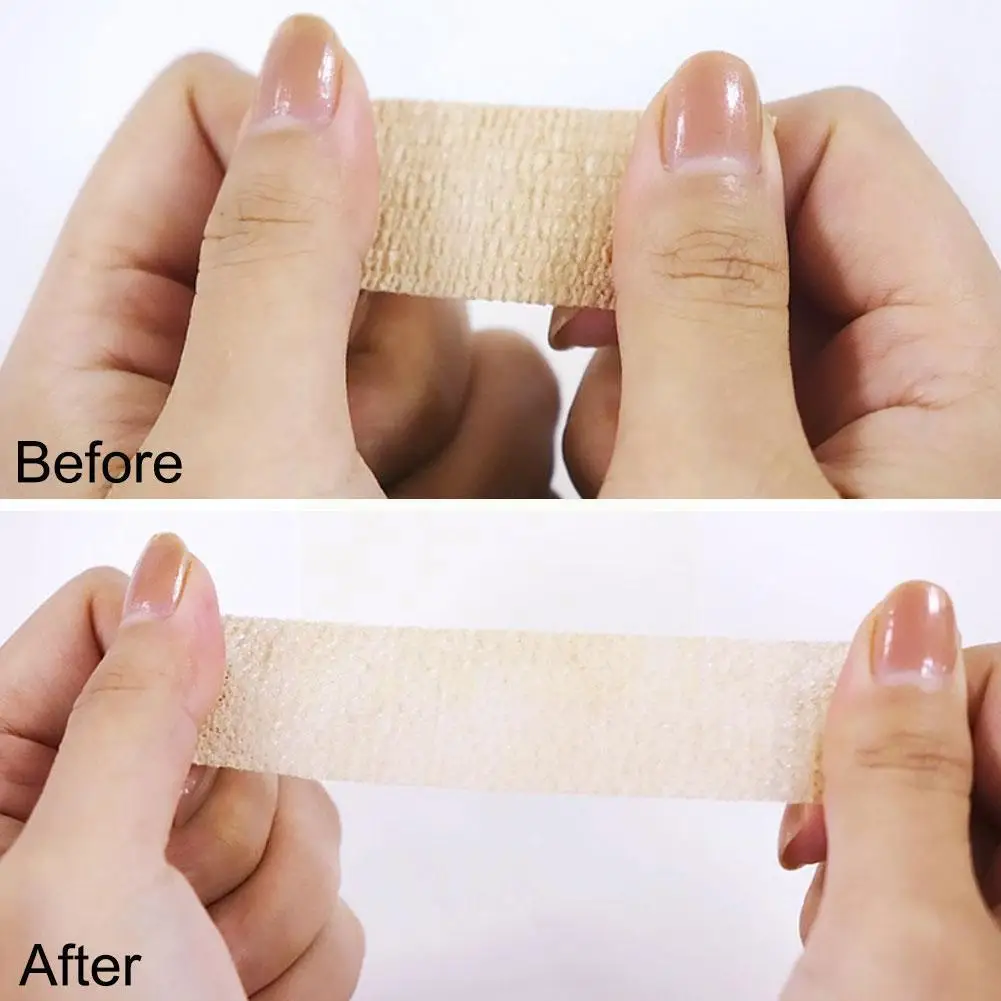 

Outdoor Sports Bandage Non-woven Fabric Elastic Self-adhesive Body To Fits Elastic The Finger Breathability F3v6