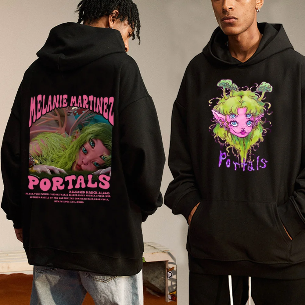 

Толстовка melnie Martinez с капюшоном, модное портмоне в стиле Харадзюку, хип-хоп, для мужчин и женщин, фанаты, Подарочные худи
