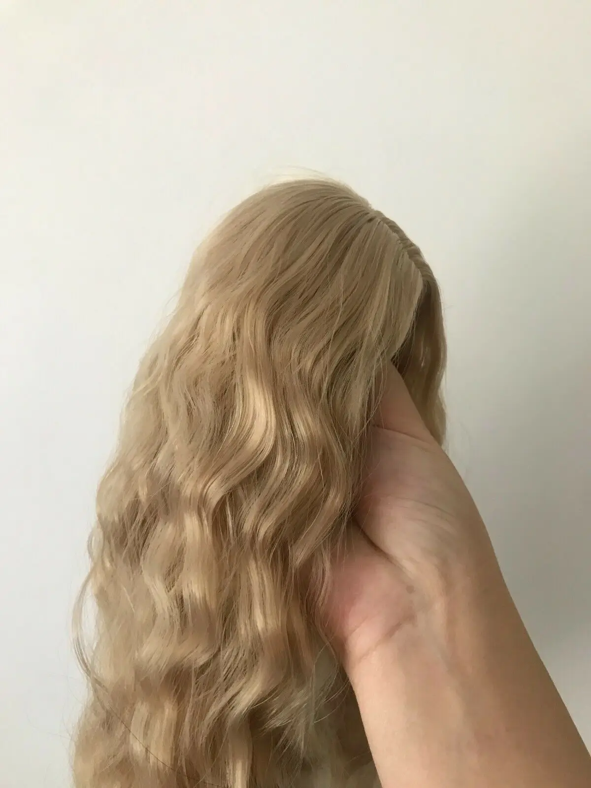 

1/3 Little 1/3 1/4 1/6 1/8 BJD Doll Wig Long Hair SD BJD Doll Wigs Light Brown White Black Gray Wavy Curly