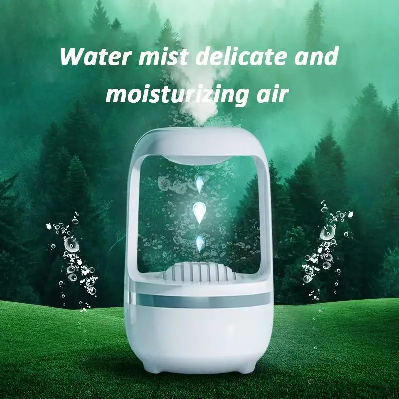 

Anti Gravity Humidifier Water Drop Backflow Aromatherapy Machine Large Capacity Office Bedroom Quiet Heavy Fog Household Sprayer