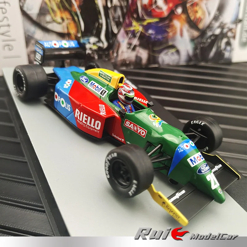

1:43 Altaya Benetton Ford B190 1990 F1 Japan Station Piquet Alloy Car Model Collection Decoration Gift #20