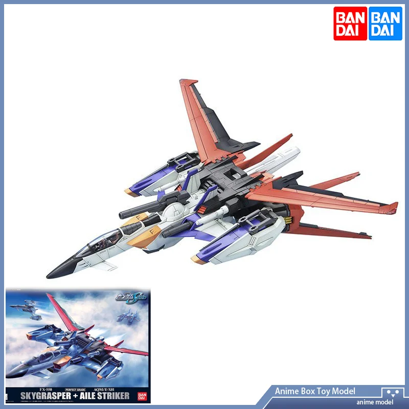 [В наличии] Bandai Gundam seed PG 1/60 SKYGRASPER + AILE STRIKER FX550 AQM/E-X01 Gundam