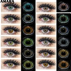 Контактные линзы AMARA 2 шт. натурального цвета для глаз серия C28 цветные косметические контактные линзы для глаз Puipls цветные контакты ed