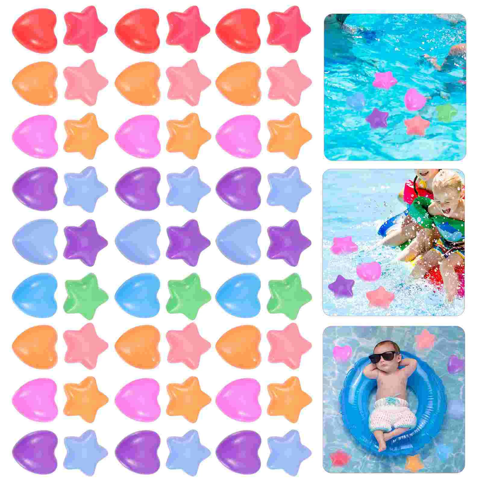

Ocean Ball Swimming Toys Party Colorful Play Balls Heart-shaped Pool Children Funny Star-shaped Educational