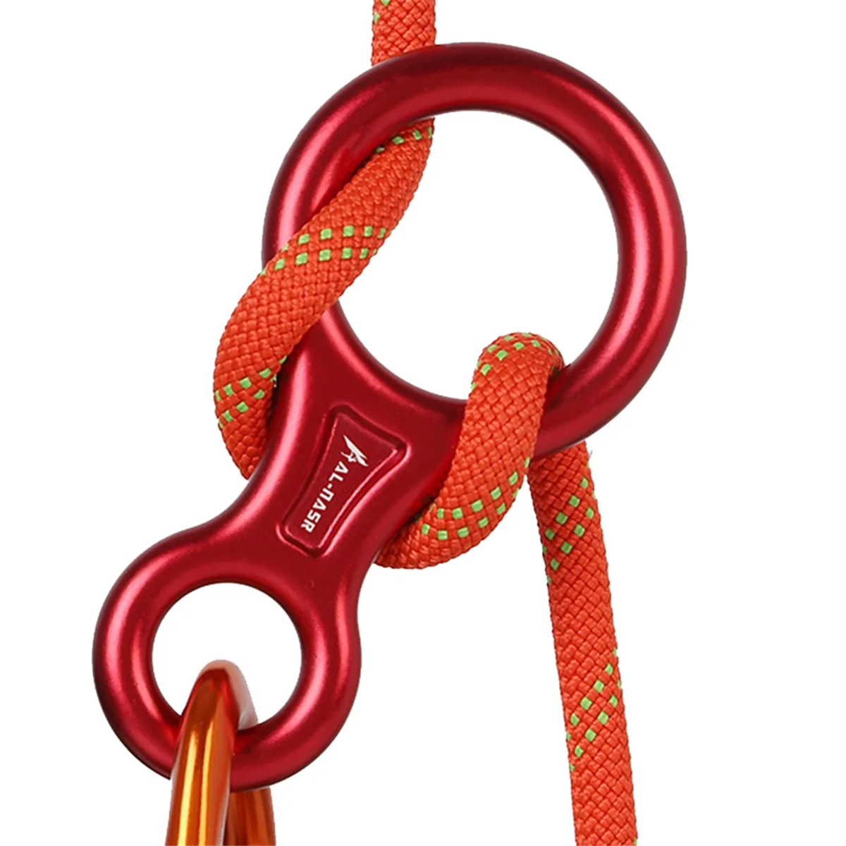 ABNJ 35KN Карабин для скалолазания Фигурка 8Rappelling Rope Descender Алюминиевая фигурка страховочное устройство Оборудование для скоростного спуска (art.: 3920cfeb5aace) - 3920cfeb5aace