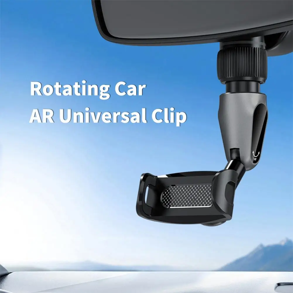 

Экологичный Автомобильный держатель для телефона креативный черный Кронштейн для зеркала заднего вида Автомобильный держатель для навига...