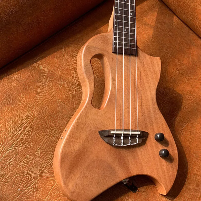 

Child Musical Ukulele Bass Classical Acoustic Wood Professional Case Ukulele Beginners Strings West Ukelele Instruments OA50UK