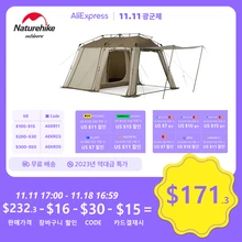 네이처하이크 빌리지 캠핑 텐트, 빠른 자동 개방, 원터치 텐트, 야외 여행 쉼터 텐트, 13, 2, 3, 4 인용