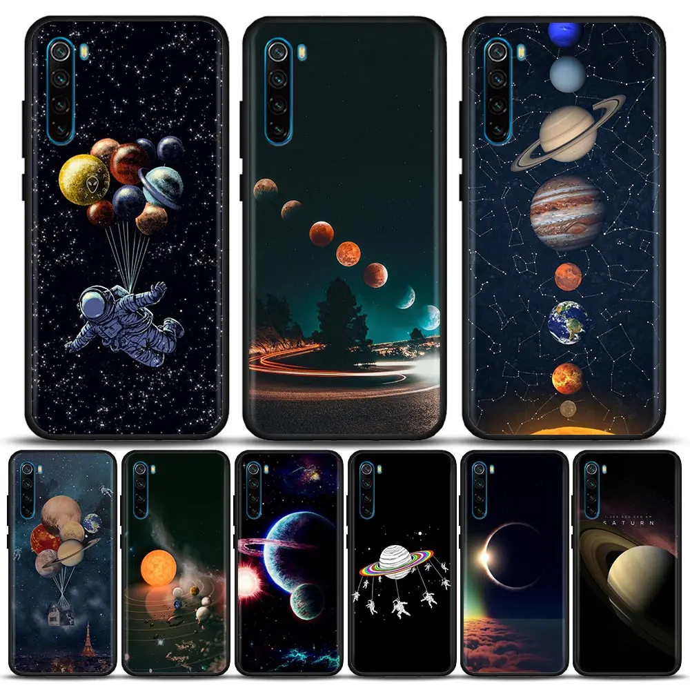 

Space Planets Earth Mars Galaxy Coque For Xiaomi Redmi 9 9A 9C 9T 6 6A 7 8 7A 8A Case Back Cover For Redmi K40 K50 Gaming Fundas