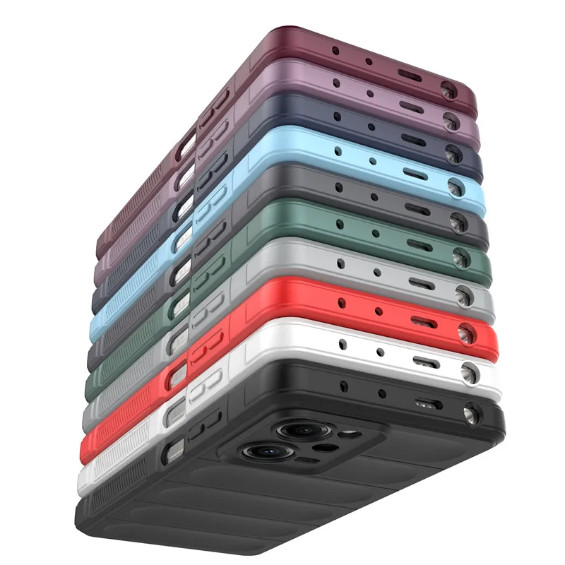 For POCO X5 Pro Cover POCO X5 Pro 5G Case Rubber Shockproof Soft Silicone Protective Bumper For POCO X3 X4 X5 Pro 5G 6.67 inch