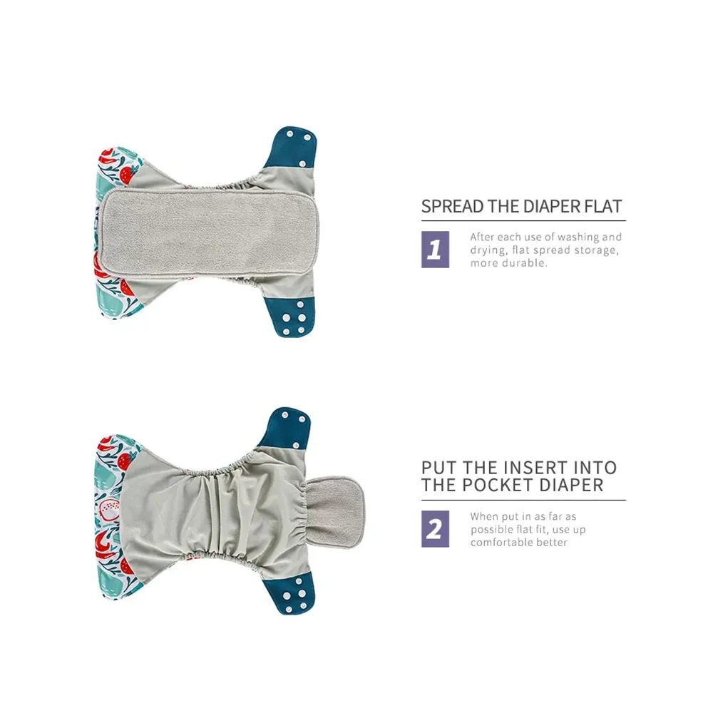 10 шт. детские подгузники из микрофибры 35x13 5 см