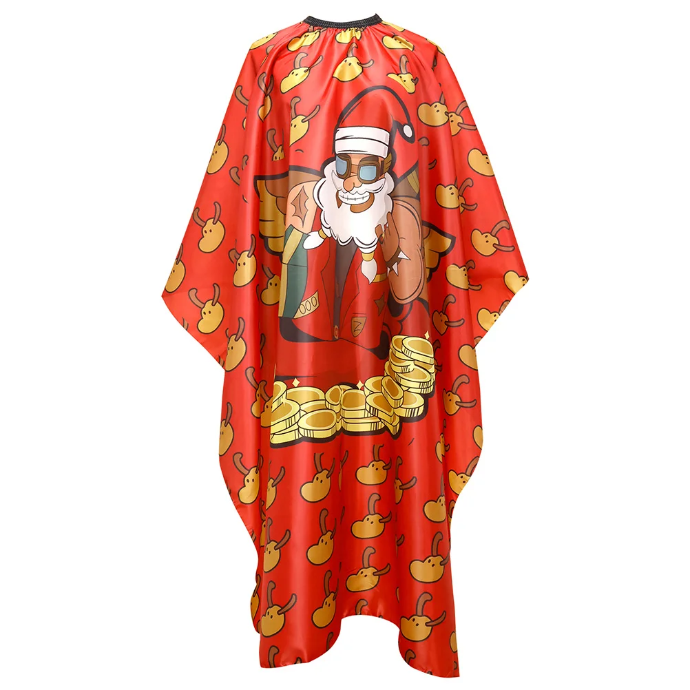 Парикмахерская ткань рождественская накидка декоративная для женщин