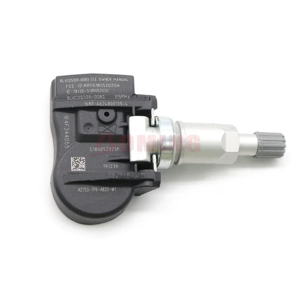 Honda Accord Crosstour Cr-v Tpms Датчик Системы Контроля Давления В Шинах 42753-tp6-a820 42753-tp6-a821 315 Мгц