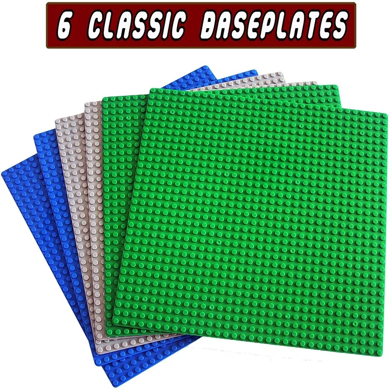 

DIY Base Plate 32*32 16X32 16X16 Dots Building Blocks Baseplate Plastic Plate Classic Brick Accessories Kids Toy Bricks