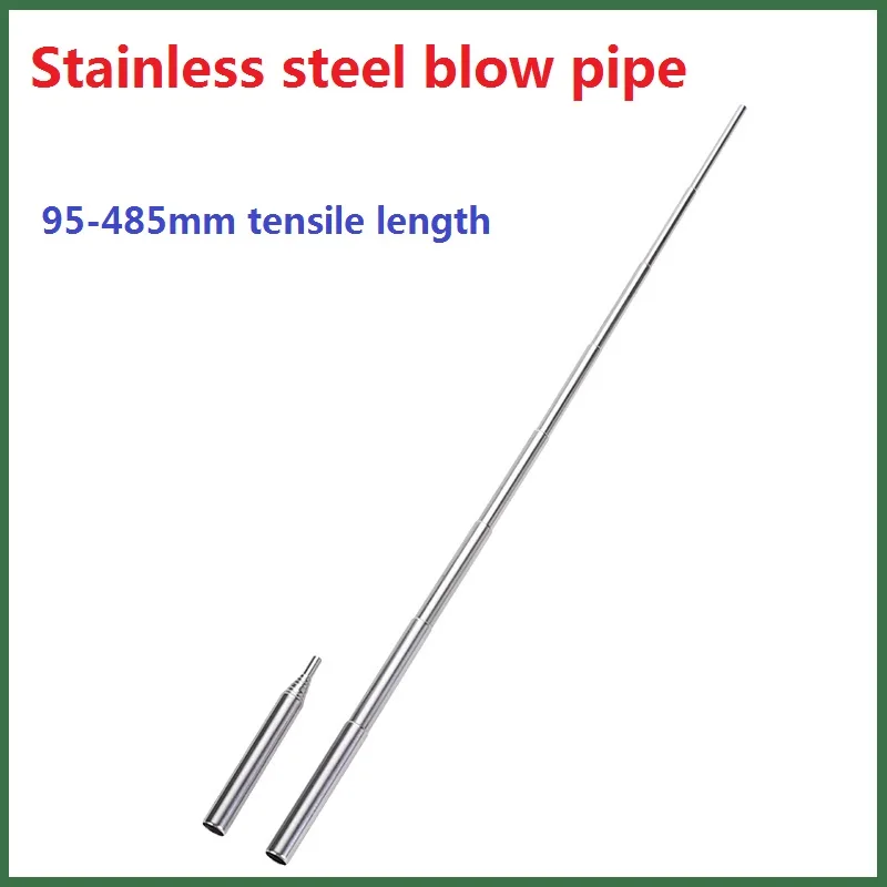 

3 шт., выдвижная трубка для пикника, из нержавеющей стали