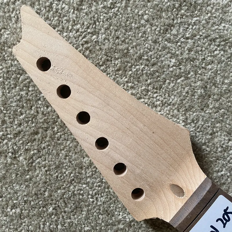 FN205 Полуфинишный 6-струнный гриф для электрогитары на заказ без красок клен +