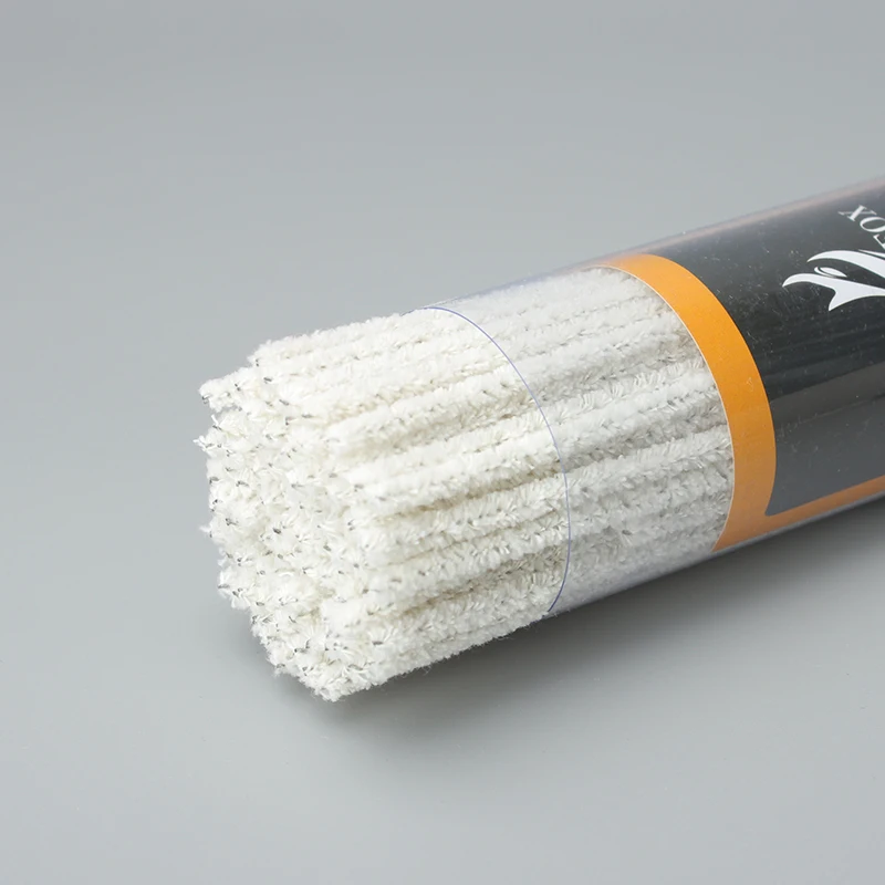 Хлопковый инструмент для чистки дымовых труб 100 шт. аксессуары белых мундштуков 9