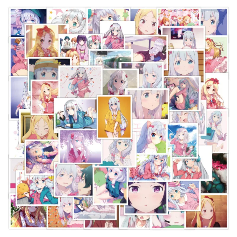 

Стикеры аниме-граффити Eromanga Sensei, 10/30/52 шт.