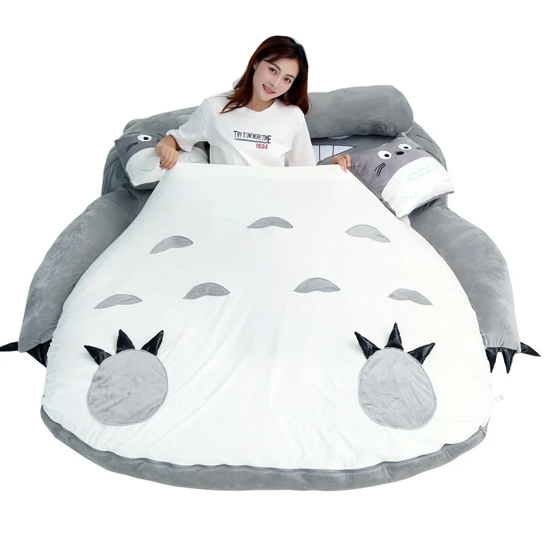 

Totoro Lazy Cartoon mattress cute sofa bed Suitable for children tatami mats creative sleeping mat bedroom Foldable sofa