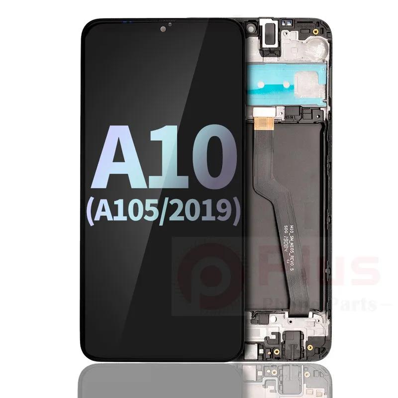 

LCD Display With Frame Replacement For Samsung Galaxy A10 (A105/2019) (International Dual Sim Version) (Service Pack) (Black)