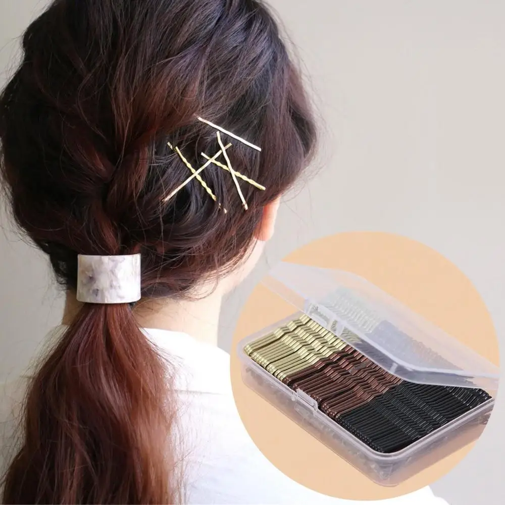 

150 Pcs Girls Metal Bobby Pins Hair Styling Barrette Hair Clips Grips Hairstyle Hairpins