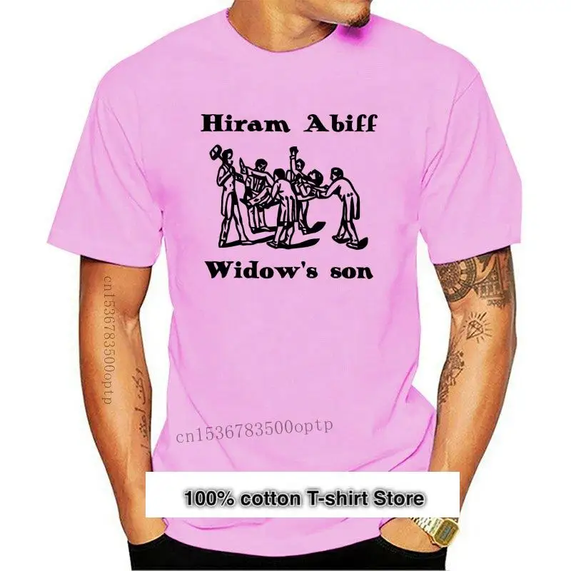 

Camiseta de Hiram Abiff Window's Son, prenda de vestir, de mamposteria, divertida, a la moda