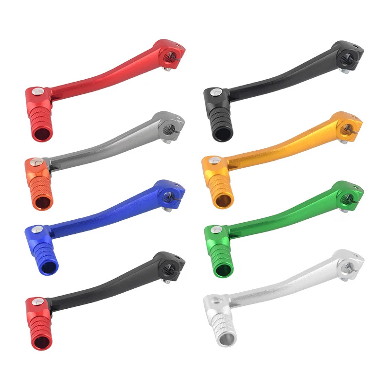

Motorcycle CNC Aluminum Folding Gear Shift Lever Fit Kayo Apollo Bosuer 110-250cc Aluminum Alloy Motorcycle Gear Lever