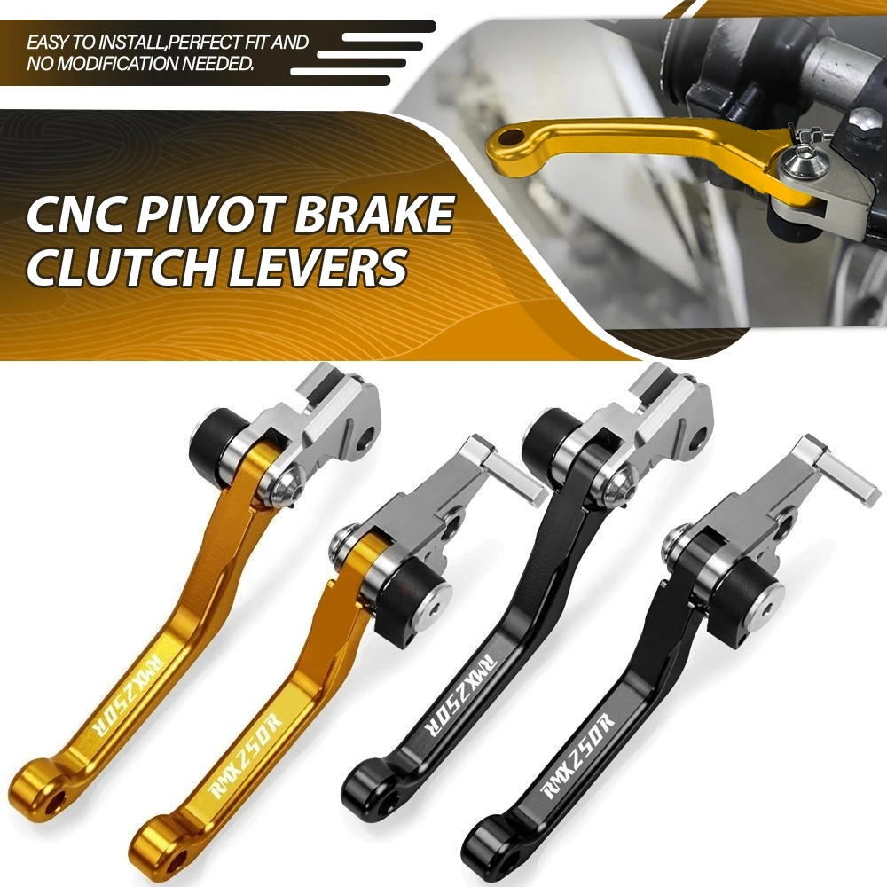 Алюминиевые рычаги тормозной муфты для мотоциклов SUZUKI RMX250R 1993 1994 1995 CNC поворотные