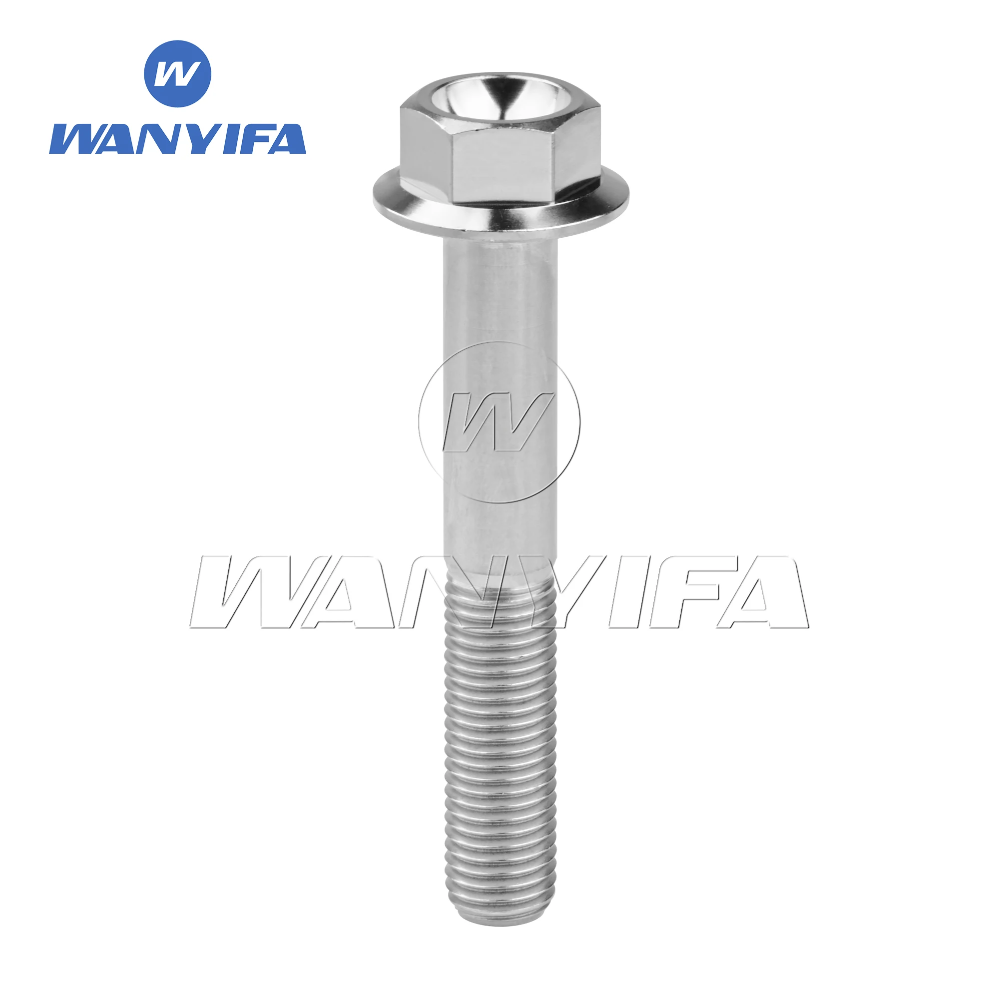 

Титановый болт Wanyifa M10X20 25, 30, 35, 40, 45, 50, 55 60, 65 70 75 80 100 мм, фланцевые крепления для деталей мотоцикла и велосипеда
