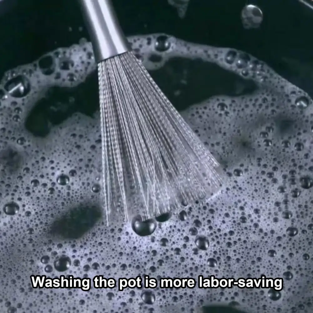 

Pot Cleaning Brush Practical Labor-saving Food Grade Kitchen Tools Pot Scrubber Brush Kitchen Brush