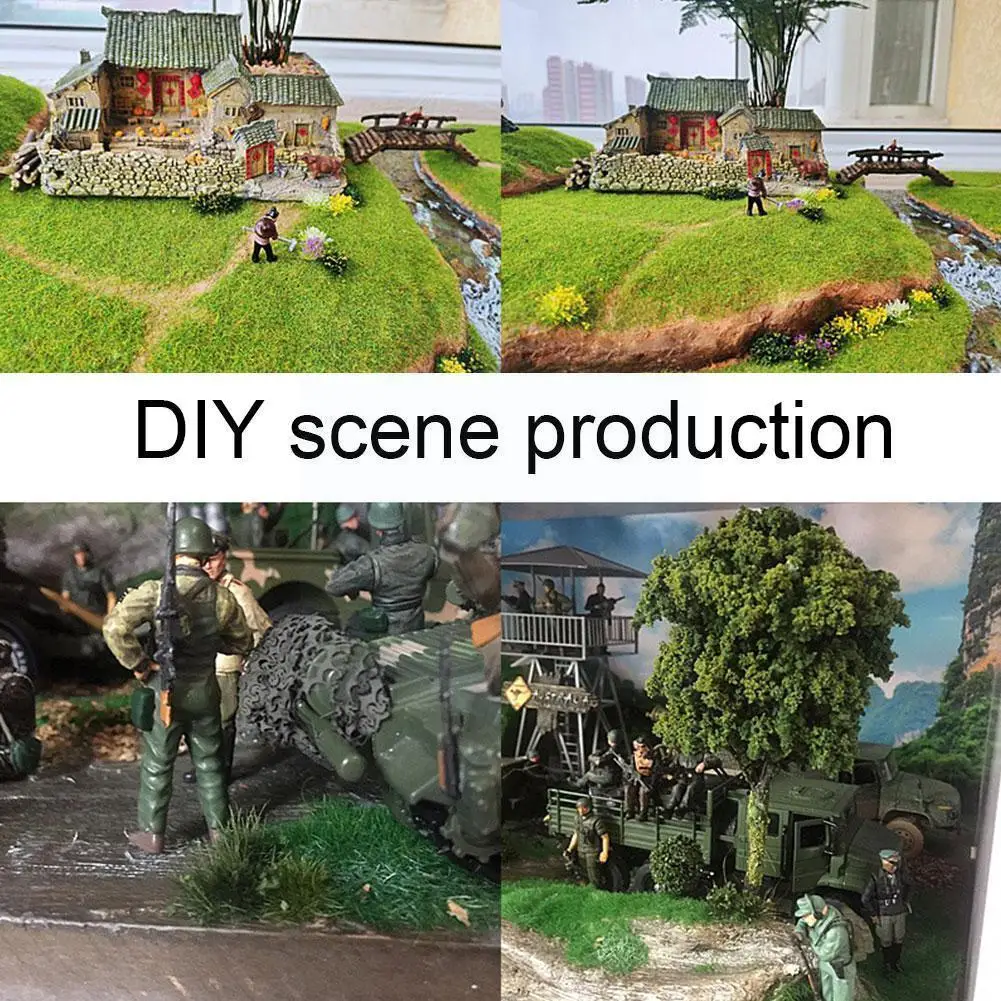 

Plant Model Scene Model Flower Cluster Suitable For All Kinds Of Model Scenarios Flower Diy Miniature Landscape Material T6z6