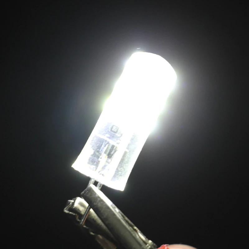 

11UA G4 Dimmable LED Corn Bulb Silicone Crystal Light 2835/3014 SMD/COB Lamp