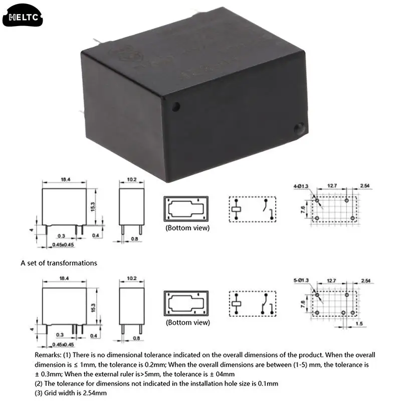 Реле HF32F JZC-32F-005 009 012 024-HS3 4PIN 5A 10A JZC-32F-G-024-HS10A Реле HF32F JZC-32F-005 009 012 024-HS3 4PIN 5A 10A JZC-32F-G-024-HS10A