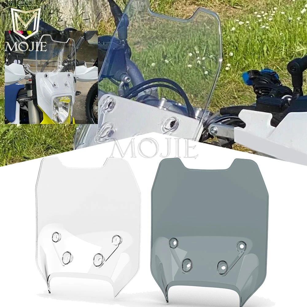 Лобовое стекло дефлектор ветрового стекла для Husqvarna FC FE FX TC TE TX 125 250 300 350 450 501 2017-2025