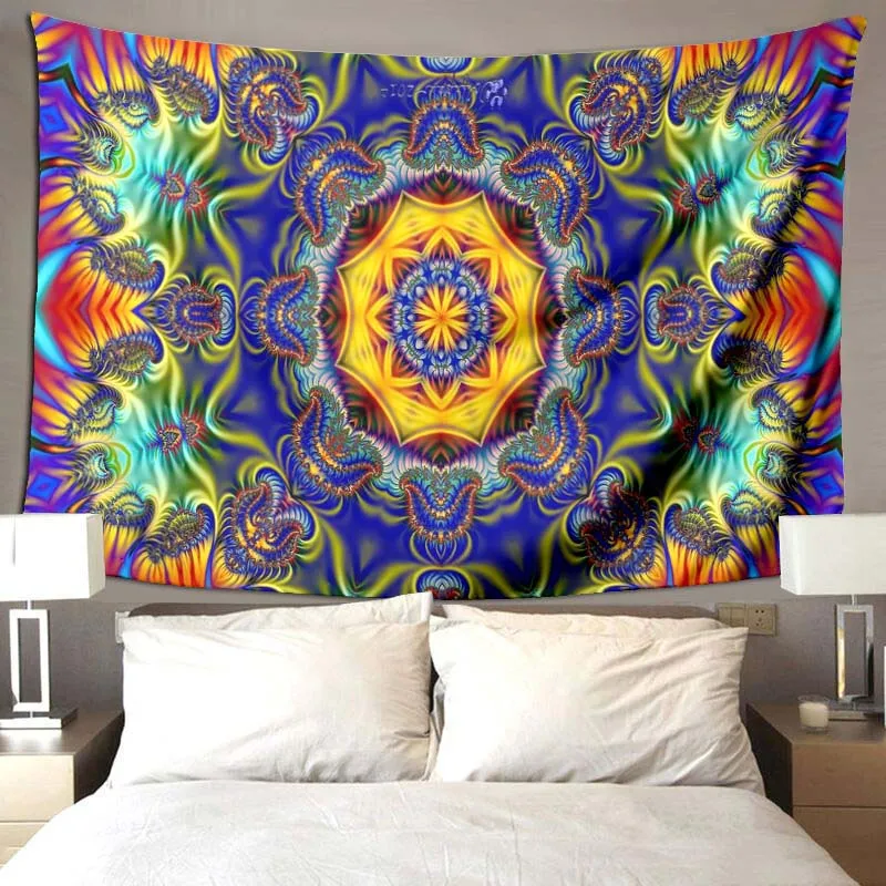 

Bohemian Mandala Print Tapestry Wall Hanging Home Decor Tapestry Painting Drawing Tapestry Art Poster Bedroom Living Room Decor
