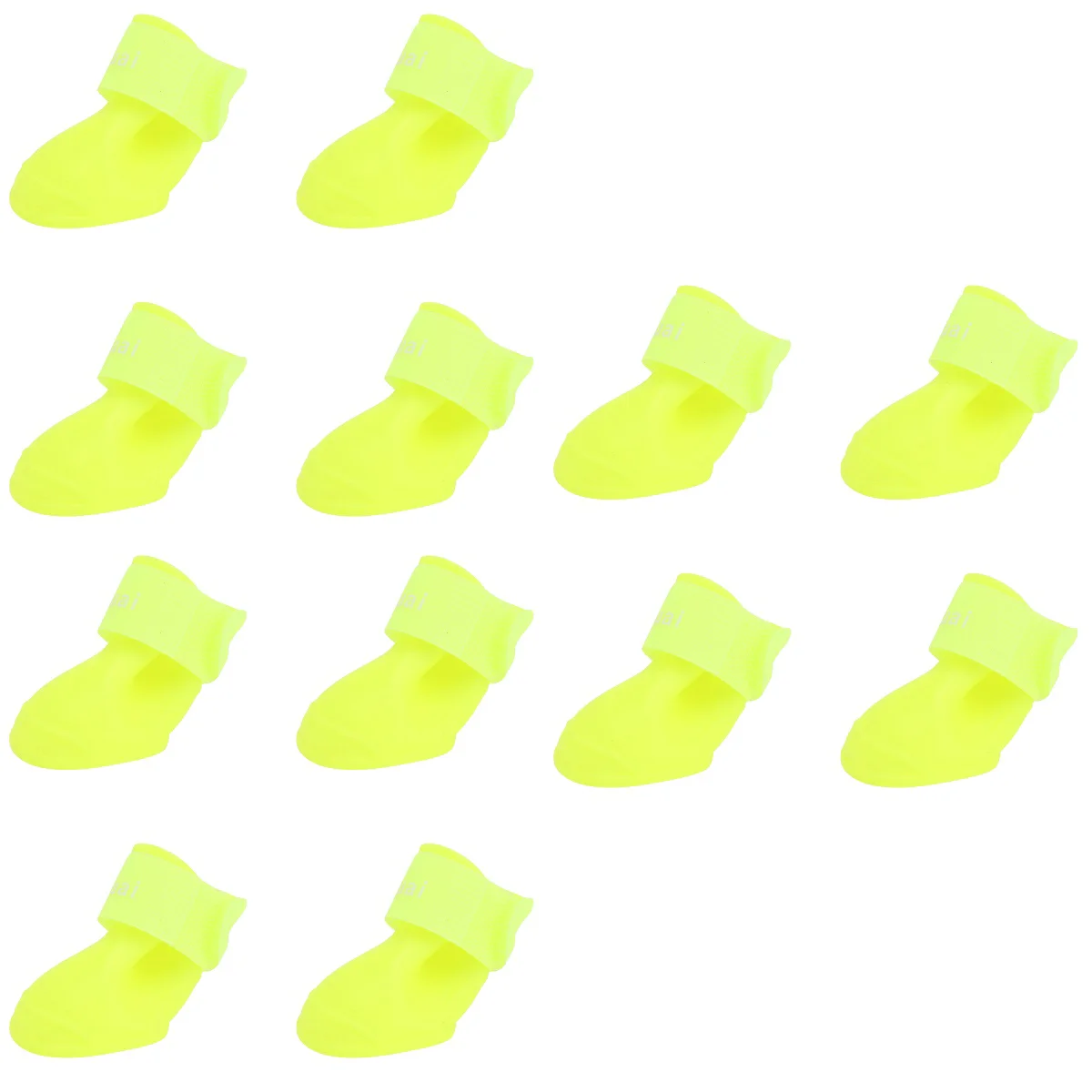 

3x Rubber Rain Shoes For Dog Boots Paw Protector Small Dog Rain Boots Rain Boots for Dogs Rain Boots for Dogs